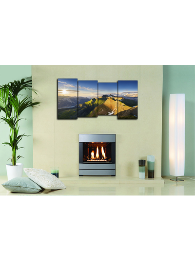 Модульная картина "Рассвет на горе"