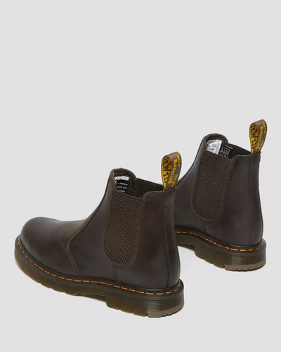 Dr Martens 2976 Slip Resistant Leather Chelsea оливковые