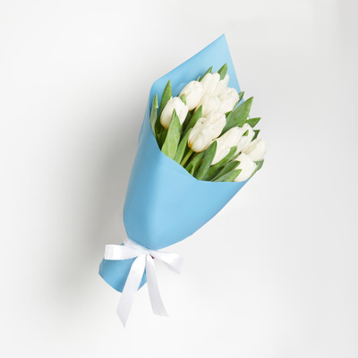 Букет из 15 тюльпанов (цвет на выбор)