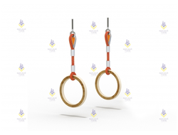 5.0.0396 Кольца гимнастические фанерные