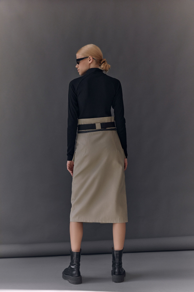 Плащ-трансформер Бежевый