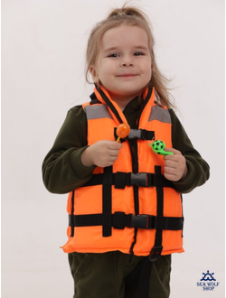 Жилет спасательный до 30кг БК "Водник Junior" ГОСТ