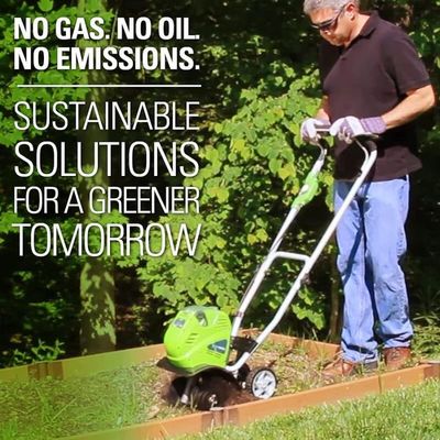 Культиватор Greenworks G40TL