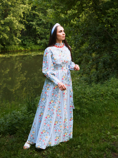 Платье  "Адмиральское" из премиум хлопка