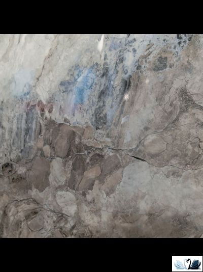 Керамогранит FMAX The Wizard Of Oz 6mm glossy 120x280 см серо - голубой