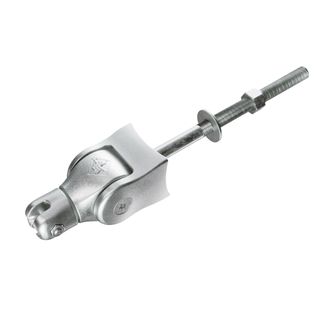 Подвес для качелей KBT Shanti сквозной, бесшумный, нерж. сталь (длина болта 175 мм), арт. 814.004.020.001