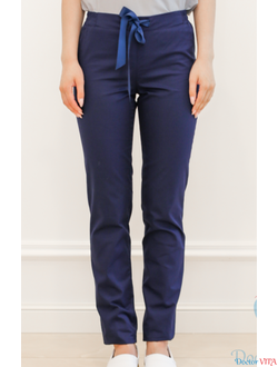 Брюки-слимы DOCLIKE SLIM DL233 Синие