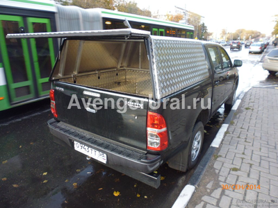 Алюминиевый кунг Triffid на toyota hilux
