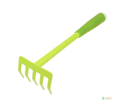 Грабли 5 зубые прямые 32см Урожайная Сотка Оптима