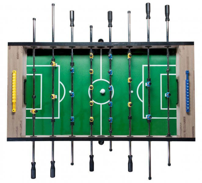 Настольный футбол (кикер) «Champion Pro» (140х74х86, сельский дуб)