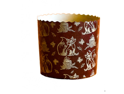 FOX Форма для куличей panettone  "Fox" 90*90; 134*95