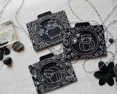 ФП штамп "Кошачий Бу!"