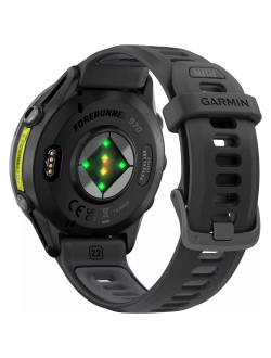 Часы Garmin Forerunner 970 Carbon Grey DLC Titanium Black / Translucent Whitestone