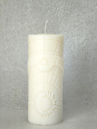 Свеча зодиакальная "Весы" стихия воздуха