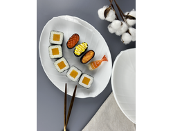 Тарелка подстановочная Листок