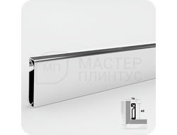 Плинтус из нержавеющей стали Лука Пл 60-1НСП.2700.001