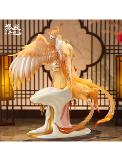 Фигурка 1/7 Хунхун Тушань (Honghong Tushan Golden Feather Dress Ver.)