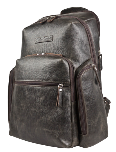 Кожаный рюкзак Bertario brown (арт. 3102-04)