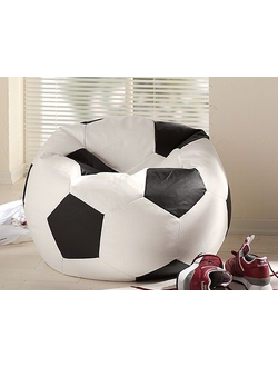 Кресло-мяч диаметр 100см бело/черный