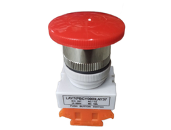 Кнопочный выключатель КН 49 "СТОП"-49.00.02 без фиксации