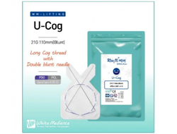 Мезонить стериальная White Ever Double ARM U-Cog 21G/180/PCL