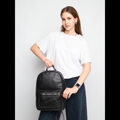 Женский кожаный рюкзак Albiate black (арт. 3103-01)
