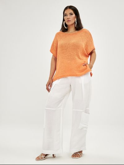 Топ летний вязанный