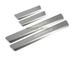 Накладки на пороги для Porsche Cayenne III 2017-