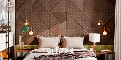 Гипсовая панель FIELDS platinum артикул D-0008-pl