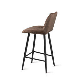 ОМЕГА БАРНАЯ Стул, Сиденье, Текстиль CATALANA 05 кофе каркас черный