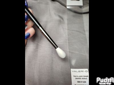 Valeri-D Кисть для теней метелочка (5М 813Д0; волос козы; круглая) | Валери Д