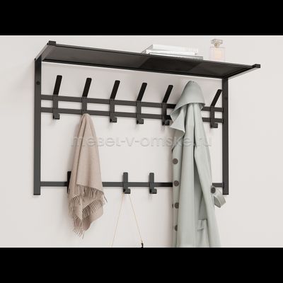 Вешалка с полкой Торонто - 32