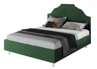 Кровать "Тори" зелёного цвета