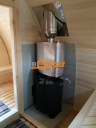 Банный комплекс Баня "Викинг"+купель+подиум