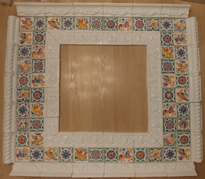 Модель портала из изразцов серии "Древние символы"