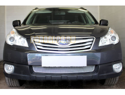 Защита радиатора Subaru Outback IV 2009-2012 chrome PREMIUM