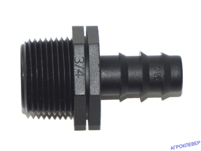Штуцер 3/4 НР x 16мм (ерш)