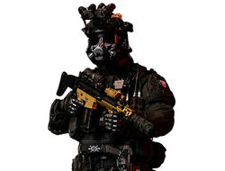 Агент Хью Лафройг (SCP Overlord) - КОЛЛЕКЦИОННАЯ ФИГУРКА 1/6 EXTREME ZONE Agent HUGH LAPHROAIG (EBS002) - DAMTOYS