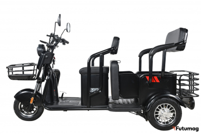 Пассажирский трицикл WHITE SIBERIA SIBTRIKE R 2000W