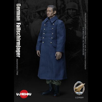 Немецкий парашютист в Арденнах, 1944 г  - КОЛЛЕКЦИОННАЯ ФИГУРКА 1/6 WWII German Fallschirmjager Ardennes 1944 (UD9009) - UJINDOU