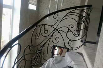 Кованые перила -Арт 015