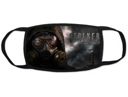 Тканевая защитная маска на лицо Stalker/ Сталкер №4