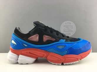 Adidas By Raf Simons Черные с синим и красным (41-45) Арт. 386F-A