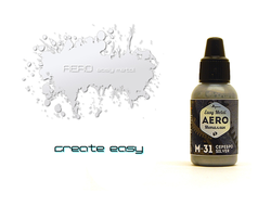 Pacific88: Краска акриловая Aero Easy Metal M-31 "Серебро" (18 мл.)