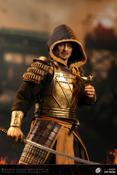 Скорпион, Ханзо Хасаши (Mortal Kombat 2021) - Коллекционная ФИГУРКА 1/6 Representative from Hell—Warrior Scorpion (EX049) - POPTOYS