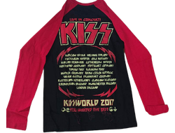 KISS - tour 2017 - лонгслив