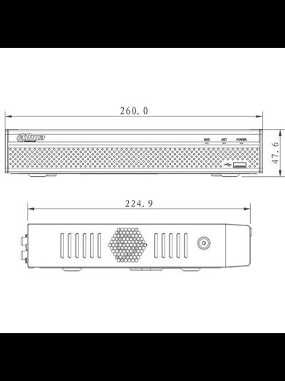 DHI-NVR4116HS-4KS2 IP регистратор