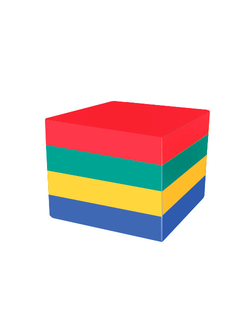 СТОЛ ДЕТСКИЙ "РАДУГА"4 ЦВЕТА