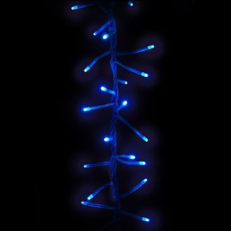 Гирлянда "Фейерверк", 200 светодиодов, 2 м, соединяемая (до 5 шт.), синий