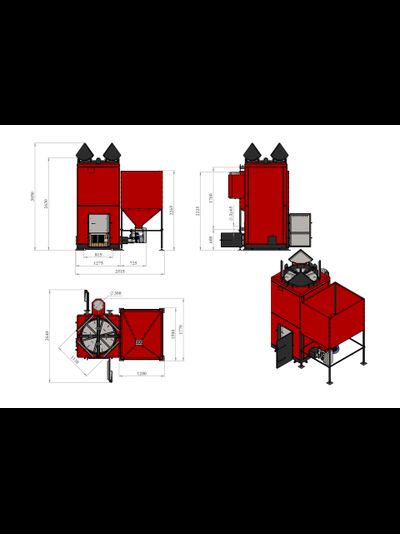 Пеллетный котёл Roteks 300 кВт